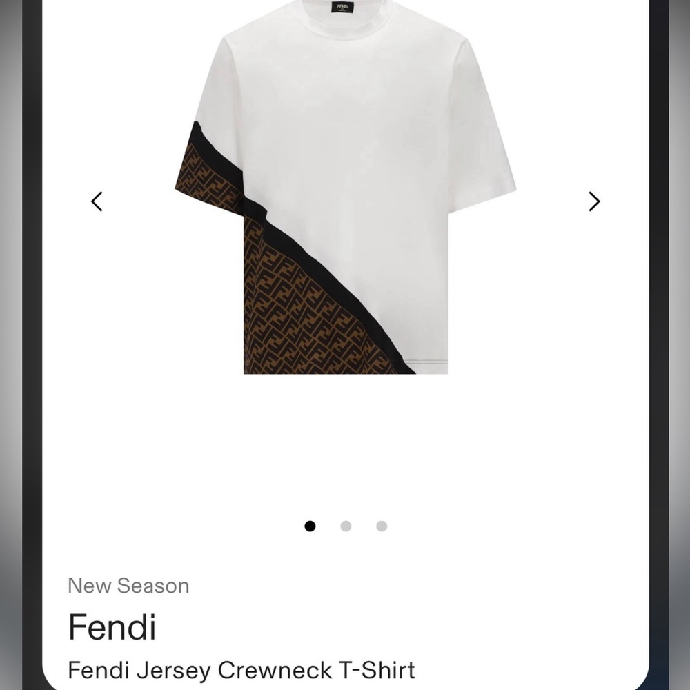 Fendi Jersey Crewneck